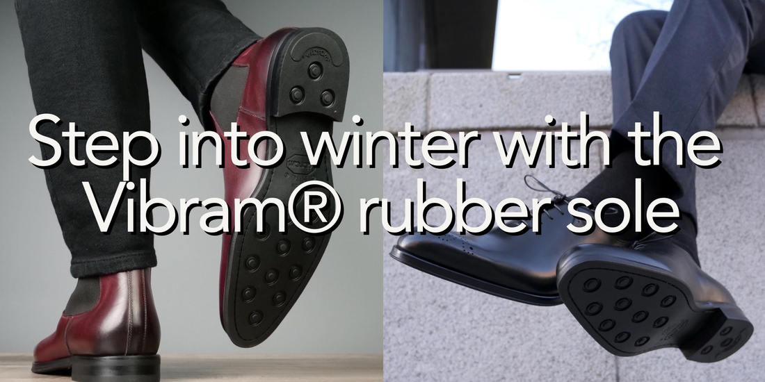 Step into winter with the Vibram® rubber sole