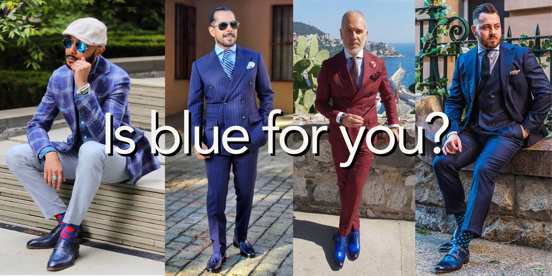 The sky's the limit this season with new blue shoes and boots