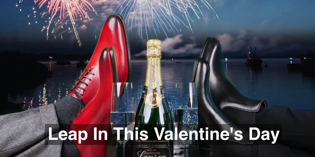 Ladies, leap in this Valentine's day - the shoe is on the other foot
