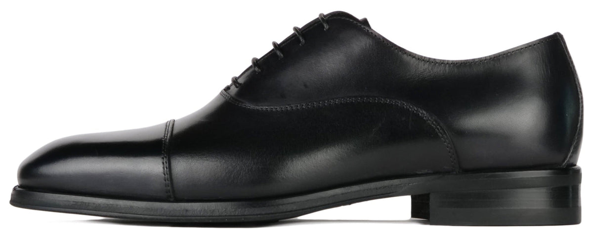 Cap Toe Oxford Black | Thomas Bird | tblon.com