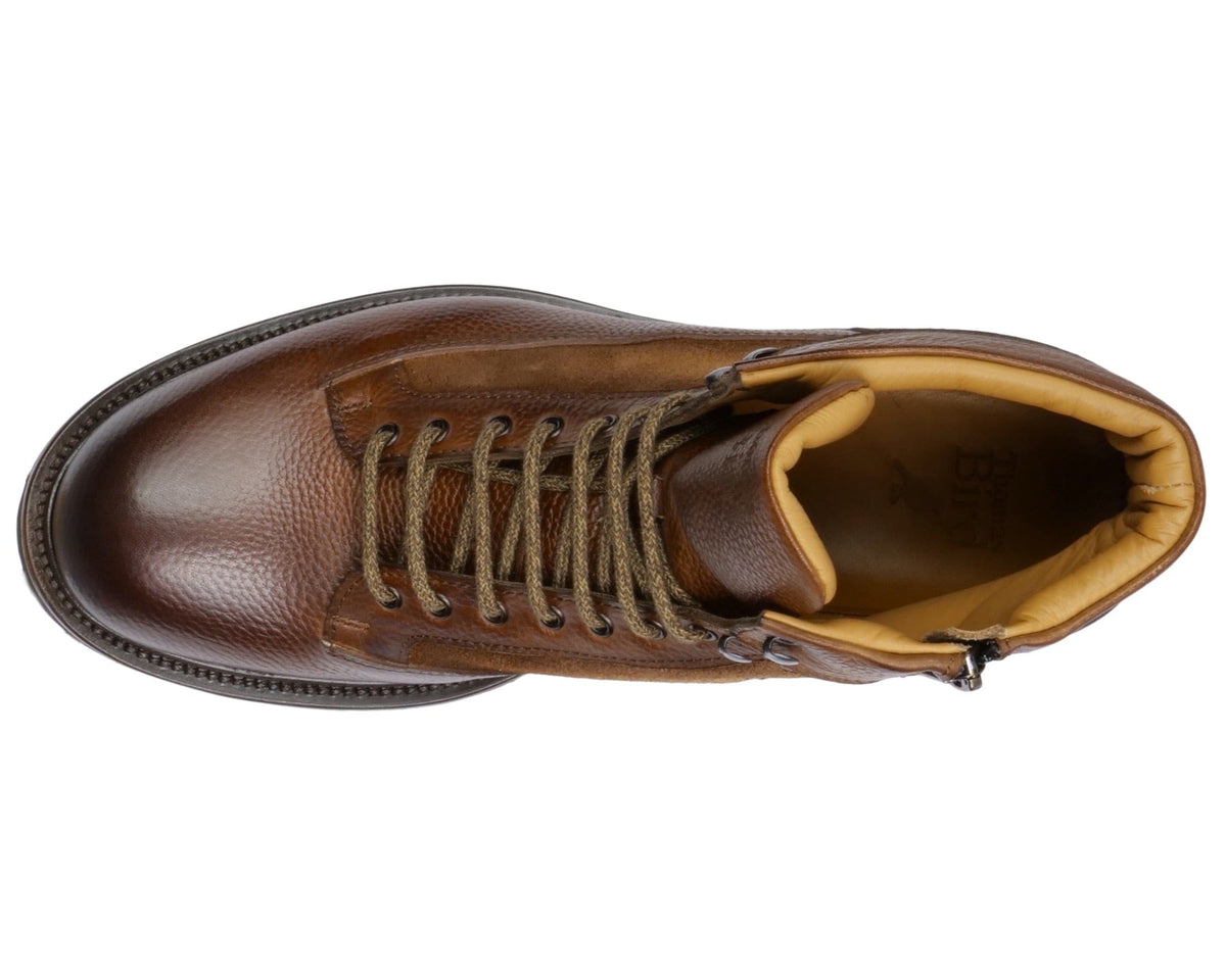 Combat Lace Up Boot Tan | Thomas Bird | tblon.com