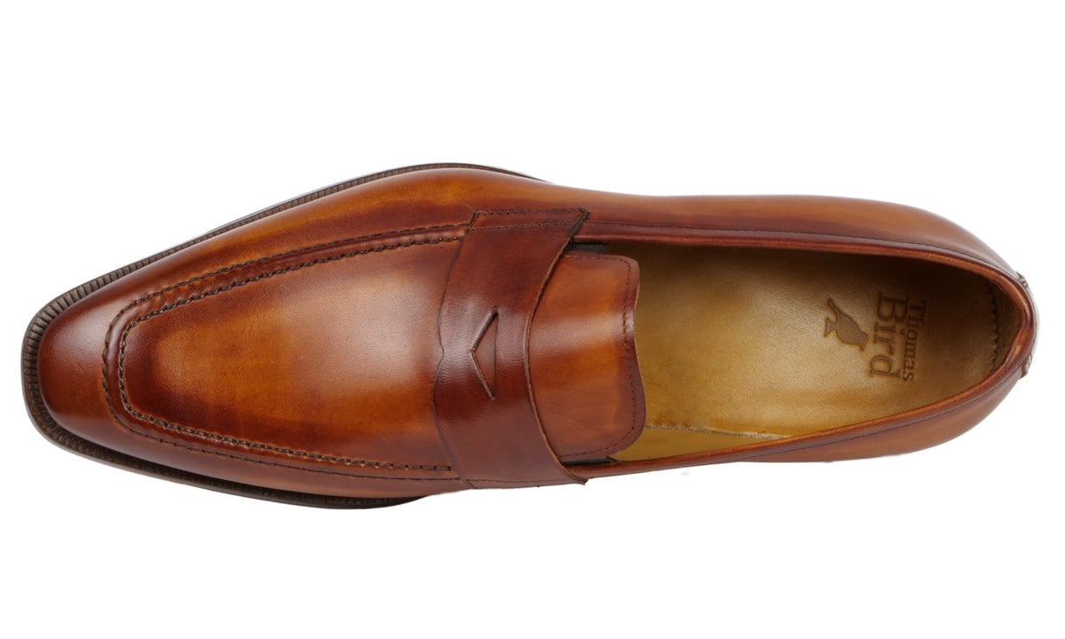 Penny Loafer Chestnut Brown | Thomas Bird | tblon.com display picture 1