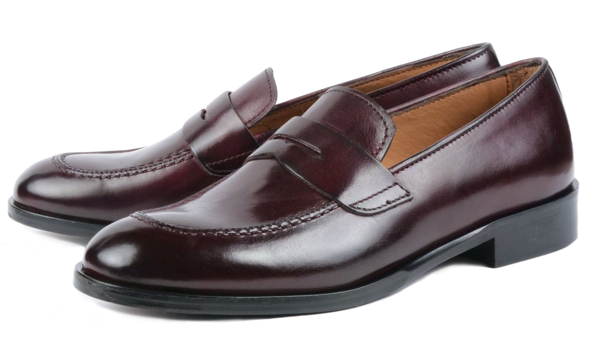 The Caine Bit Loafer - Oxblood