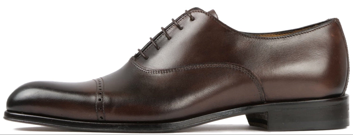 Cap Toe Oxford Dark Brown | Thomas Bird | tblon.com Cap Toe Oxford Dark Brown | Thomas Bird | tblon.com
