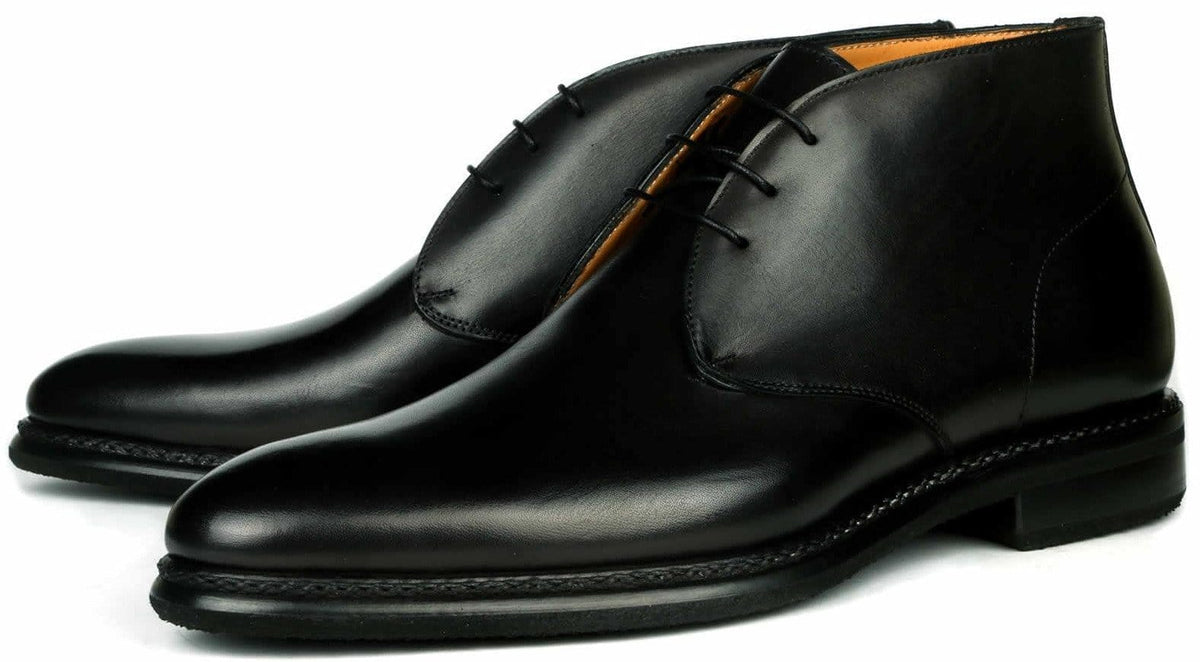 Chukka Boot Black | Thomas Bird | tblon.com display picture 1