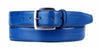 Leather Belt Custom Patina Blue