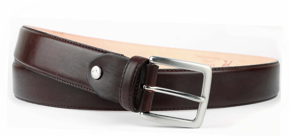 Leather Belt Brown | Thomas Bird | tblon.com