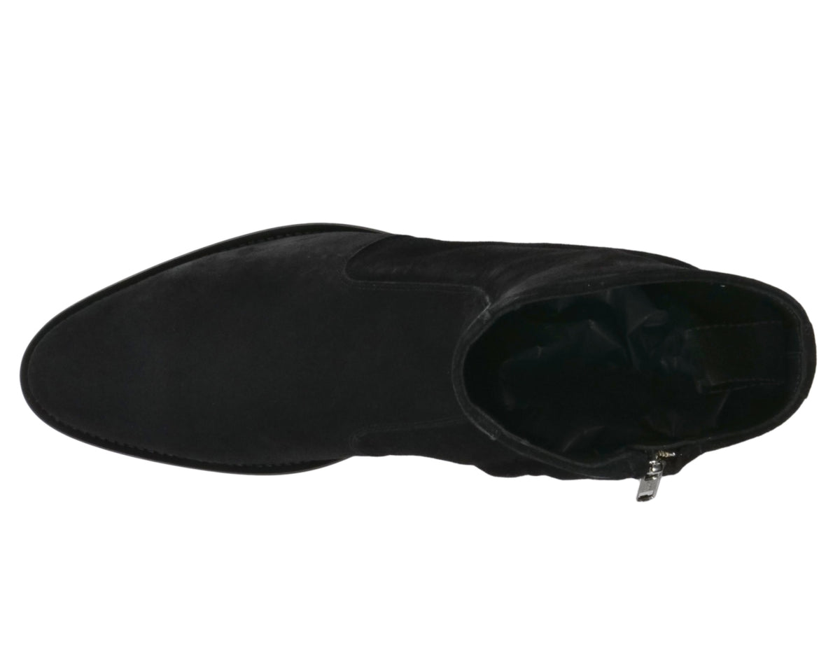 Zip Boot Black Suede | Thomas Bird | tblon.com Zip Boot Black Suede | Thomas Bird | tblon.com