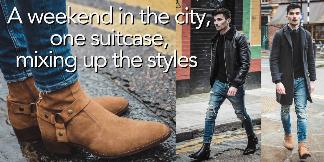 A weekend in the city, one suitcase - mixing up the styles