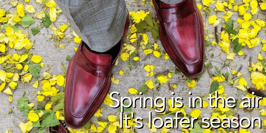 Spring is in the air - it's loafer season
