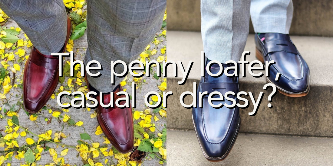 The Penny Loafer - casual or dressy?