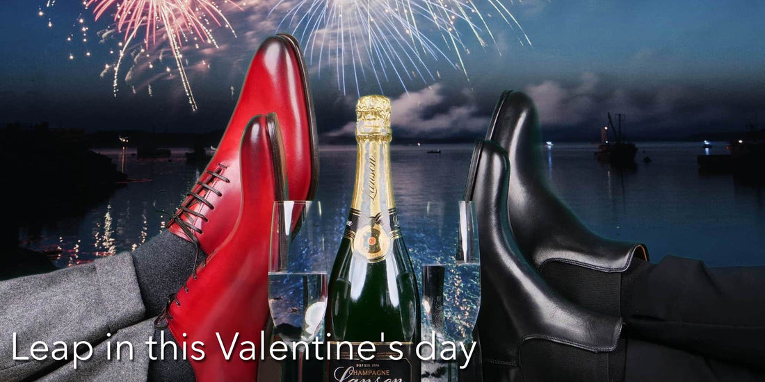 Ladies, leap in this Valentine's day - the shoe is on the other foot
