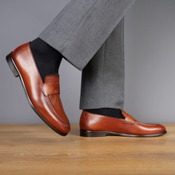 Monaco Penny Loafer Chestnut