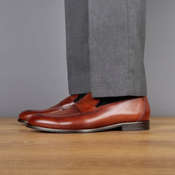 Monaco Penny Loafer Chestnut