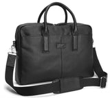 Leather Briefcase Bag Black