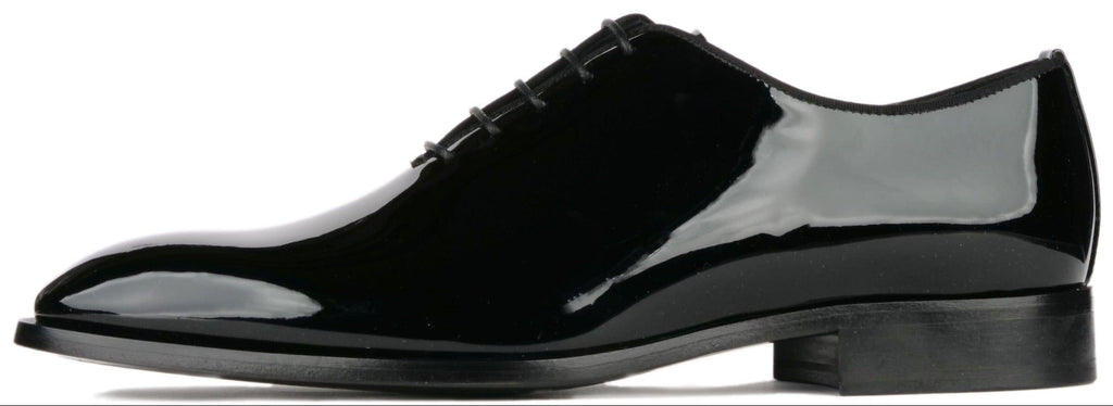 Black Patent Leather Wholecut Oxford | Thomas Bird | tblon.com Black Patent Leather Wholecut Oxford | Thomas Bird | tblon.com