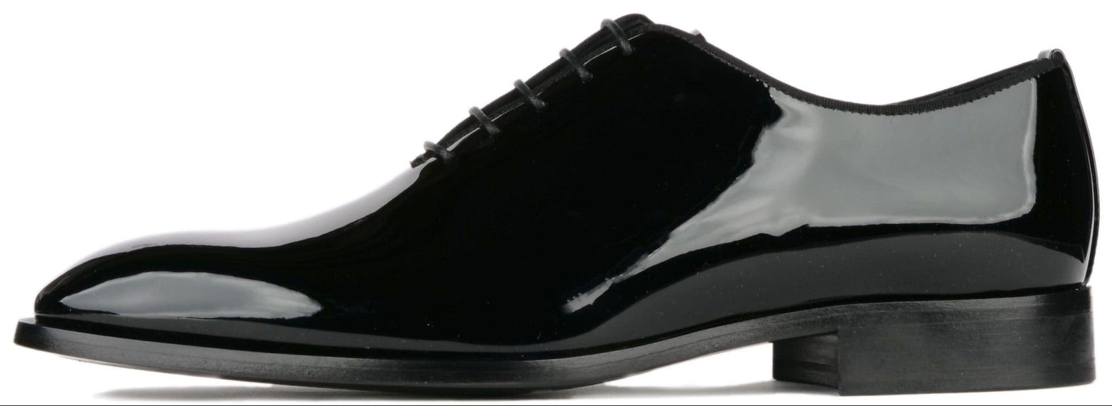 Wholecut Patent Leather Oxford