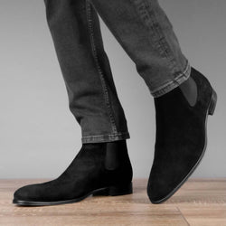 Eastwood Chelsea Boot Black Suede