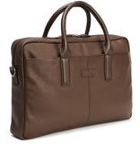 Leather Briefcase Brown