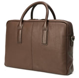 Leather Briefcase Brown