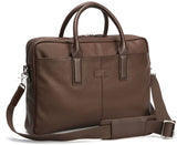 Leather Briefcase Brown