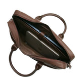 Leather Briefcase Brown