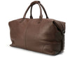 Leather Weekend Bag Brown
