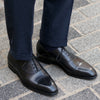 Eton Cap Toe Oxford Black Vibram Sole