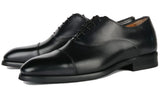 Eton Cap Toe Oxford Black Vibram Sole
