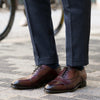 Eton Cap Toe Oxford Oxblood Vibram Sole