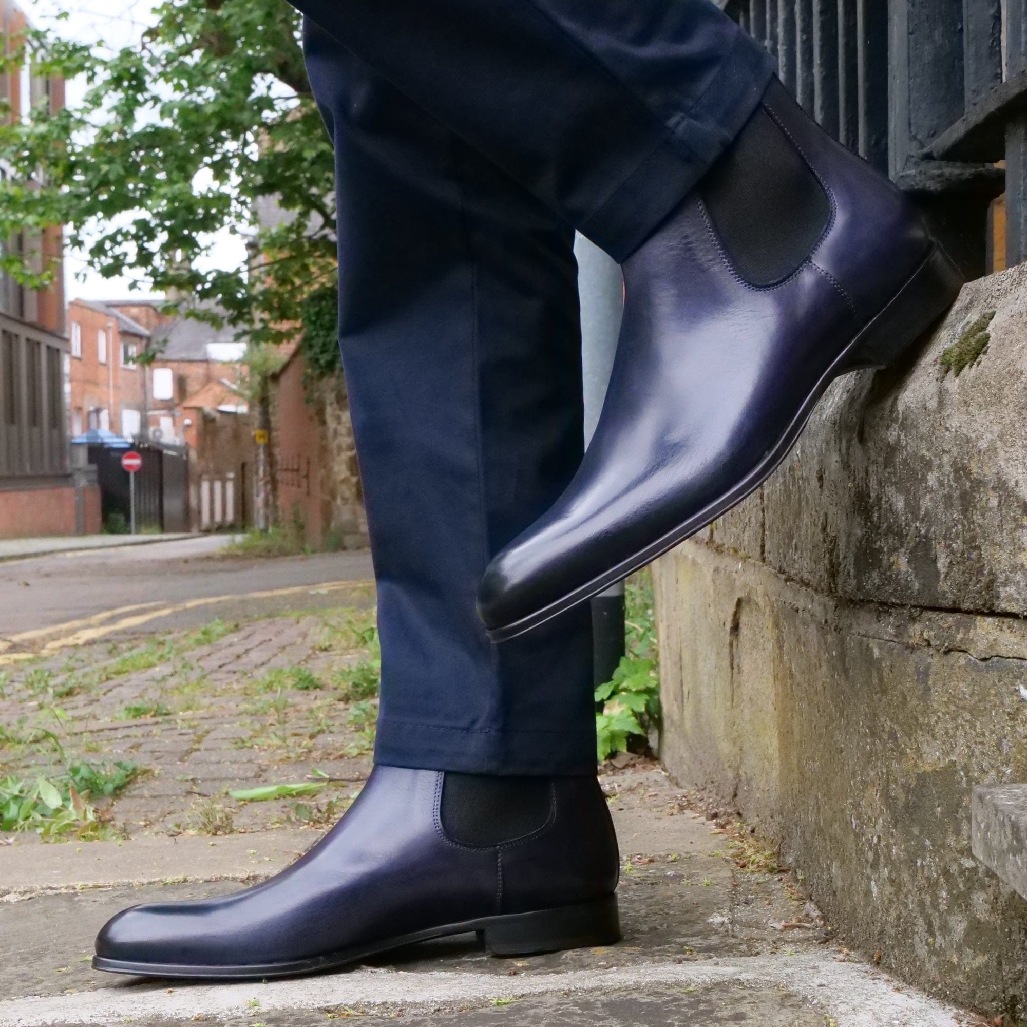 Chelsea boots with trousers best sale