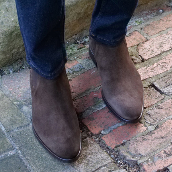 Eastwood Chelsea Boot Dark Brown Suede