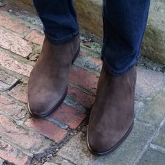 Eastwood Chelsea Boot Brown Suede Vibram