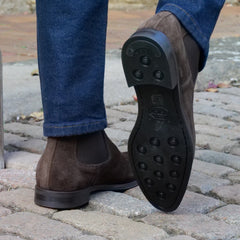 Eastwood Chelsea Boot Brown Suede Vibram
