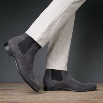 Eastwood Chelsea Boot Grey Suede