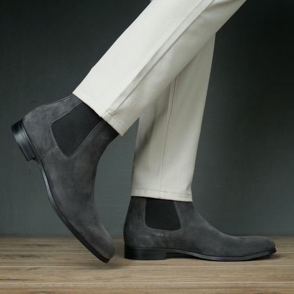 Eastwood Chelsea Boot Grey Suede