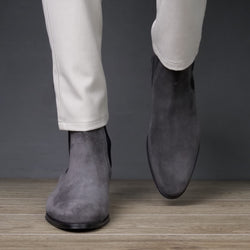Eastwood Chelsea Boot Grey Suede