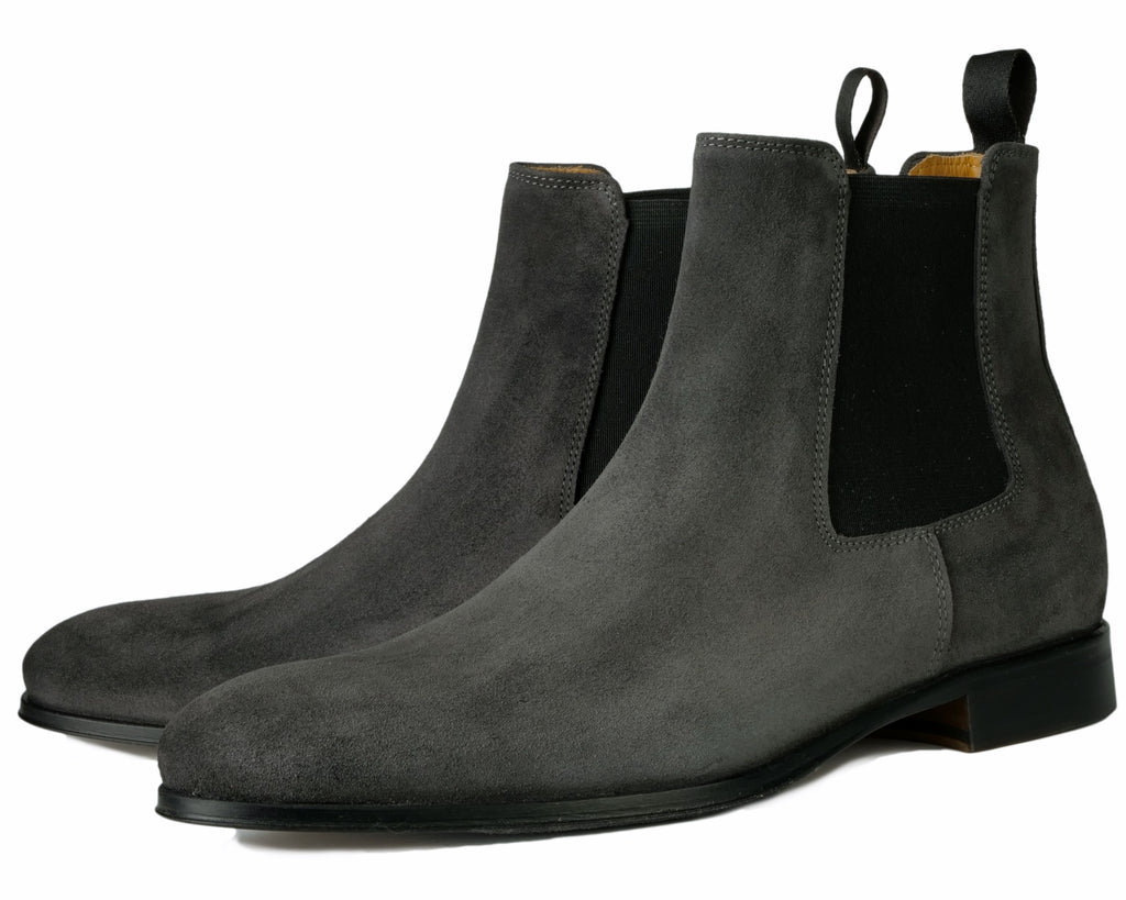 Chelsea Boot Light Grey Suede, US 10 Suede