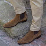 Eastwood Chelsea Boot Medium Brown Suede