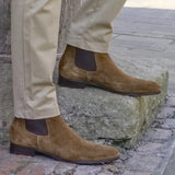 Eastwood Chelsea Boot Medium Brown Suede