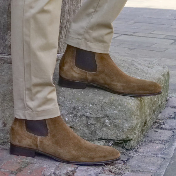 Eastwood Chelsea Boot Medium Brown Suede