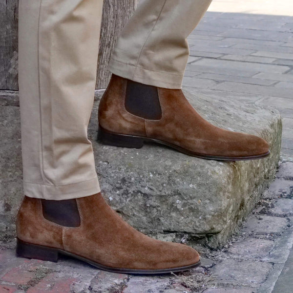 Eastwood Chelsea Boot Medium Brown Suede