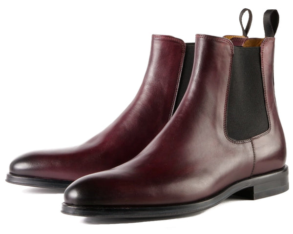 Oxblood Chelsea Boots Vibram Sole | Thomas Bird | tblon.com display picture 2