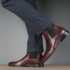 Milan Chelsea Boot Oxblood
