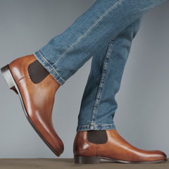 Milan Chelsea Boot Light Tan