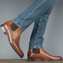 Milan Chelsea Boot Light Tan