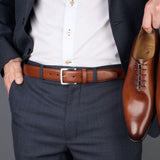 Leather Belt Chestnut