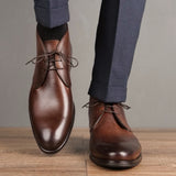 Hamilton Chukka Boot Brown Vibram Sole