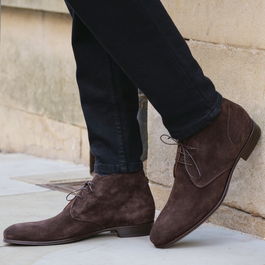 brown dress chukka boots Chukka Boot Dark Brown Suede | Thomas Bird