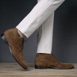 Hamilton Chukka Boot Medium Brown Suede